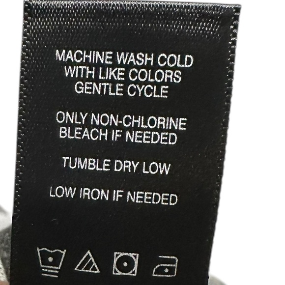 Ali Miles Women’s Gray Black and White Cowl Neck Shirt Size XL - Picture 4 of 7